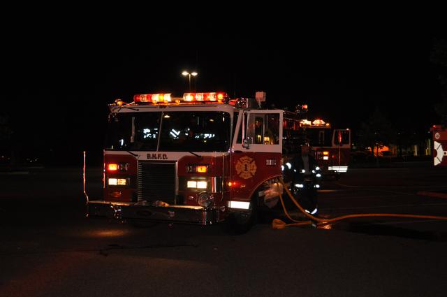 Double Car Fire Kohls Parking Lot